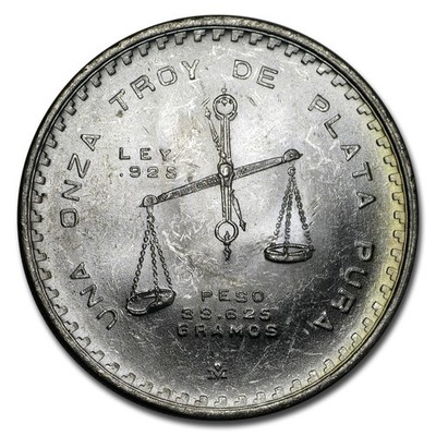 1979 Mexico 1 oz Silver Onza Balance Scale BU (Type III) | eBay