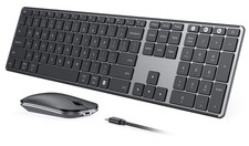seenda Wireless Bluetooth Keyboard and Mouse Combo USB Dual BT , SKM64-3 M...