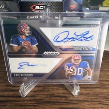 2025 Panini Prizm Black- Dual Autos Doug Flutie/ Eric Moulds (AU) (SP) #DA-BUF