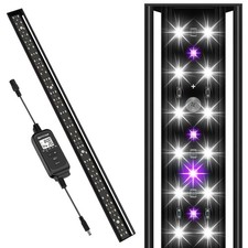 27-INCH LED UVB Light for Reptiles, LED Reptile Light Fixture Controller with...