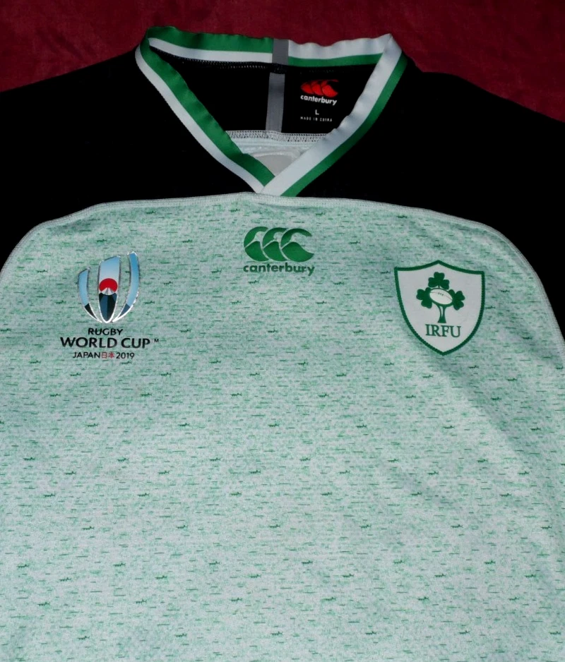 Maillot De Rugby D'Entrainement De L'Irlande RWC 2019 Taille L - Photo 2/4