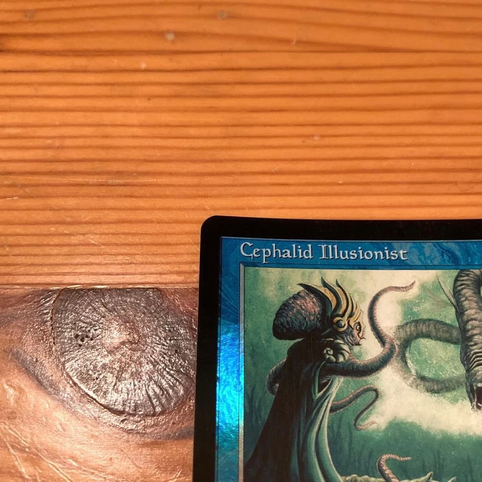 Cephalid Illusionist Foil English 1 Card Uncommon Blue Magic MTG Used - Image 3 of 4