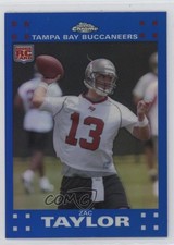 2007 Topps Chrome Blue Refractor Zac Taylor #TC179 0t2
