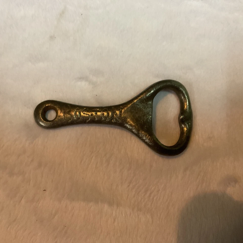 Raro abrebotellas antiguo Burkhardt Brewing Company 1891 - 1918 Foto 2 de 2