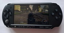 console Sony psp Psp-e1004 black eur for parts not working well