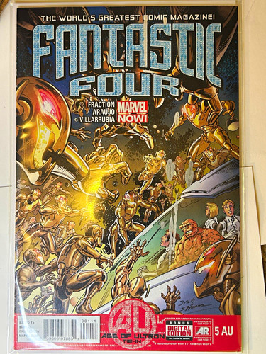 Marvel Comics Fantastic Four #5AU (2013) Age of Ultron Tie-In Digital Edition