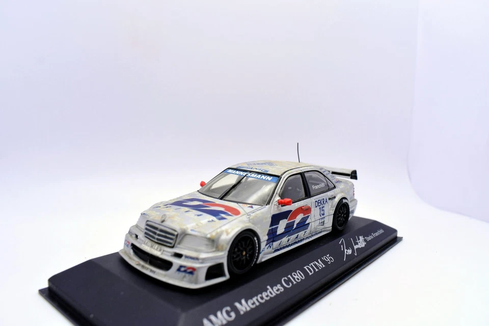 Vehículos Minichamps modelo coche de carreras escala 1:43 AMG MERCEDES C180 DTM 95 Foto 3 de 4