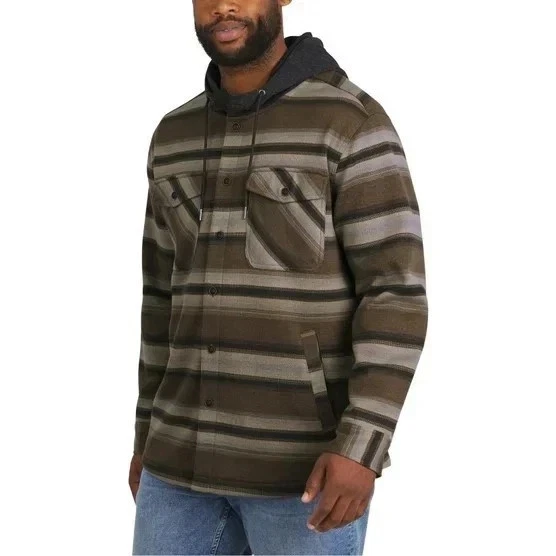 Quiksilver Men's Hooded Shirt Jacket New with Tags
Opens in a new window or tab