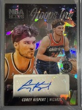 23-24 Panini Nba Hoops Premium Stock Hoops Ink Corey Kispert HI-KIS Ice Prizm AU