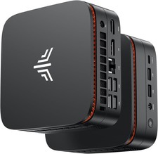 NiPoGi P1 Mini PC ΑΜD Ryzen R2544 (4C/4T,3,70 GHz) 8Go DDR4 256Go SSD Win 11 Pro
