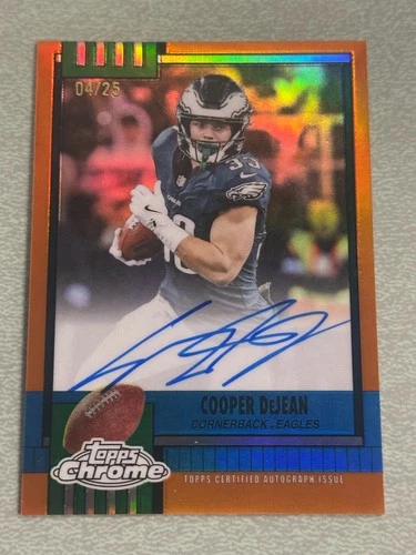 2025 Topps Chrome Cooper DeJean Superfractor (RAW)