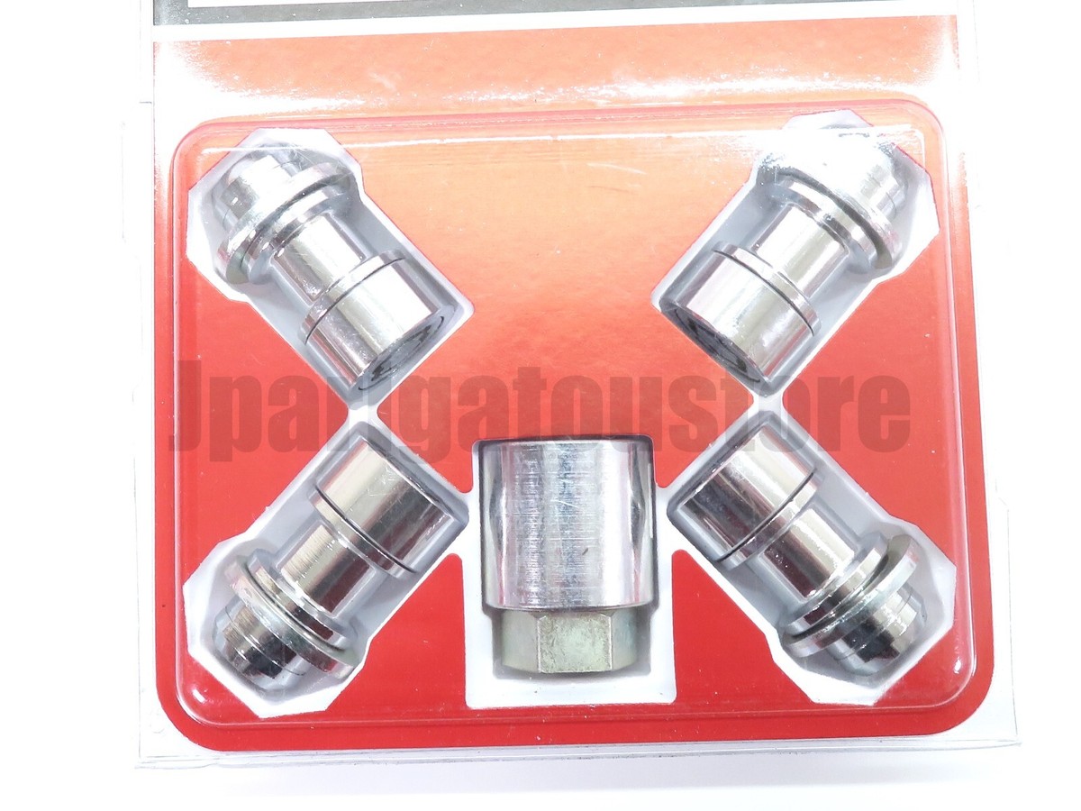 TOYOTA Genuine 08456-00270 HIACE Wheel Lock Nut with Key | eBay