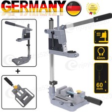 Bohrst&auml;nder mit Schraubstock Bohrmaschinenst&auml;nder Tischbohrmaschine Halterung DE
