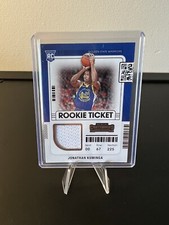 JONATHAN KUMINGA RC PATCH 2021-22 PANINI CONTENDERS ROOKIE TICKET #RTS-JKU