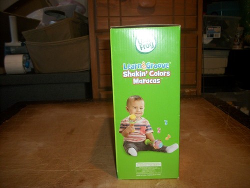 Leapfrog Iearn & Groove Shaken Color Maracas New - Picture 2 of 6