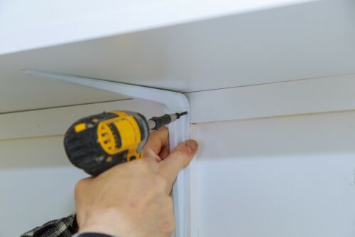 White SHELF BRACKETS London BULK BUY BOX of20 Shed Garage Garden - Picture 9 of 41