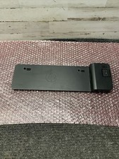 Used HP UltraSlim HSTNN-IX10 4xUSB 3.0 2xDisplay VGA Docking Station