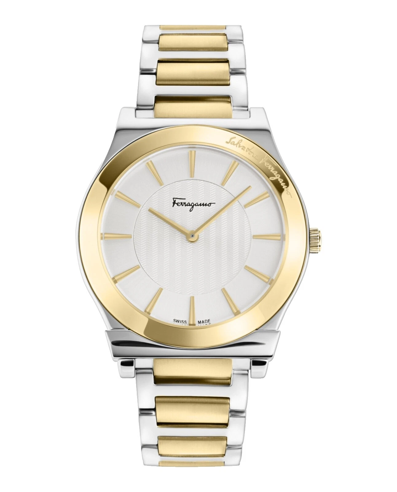 Relojes de pulsera informales Salvatore Ferragamo con correa de acero inoxidable