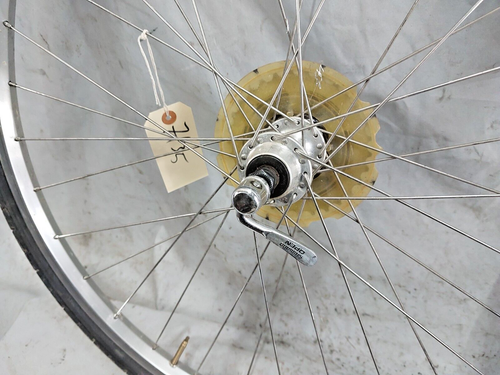 Shimano Exage FH-HG50 26" Bike Wheel Set Freehub 135/100 Retro Fast USA Shipping - Picture 16 of 22