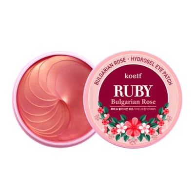 KOELF Ruby Bulgarian Rose Hydrogel Eye Patch 1Pack (60pcs)