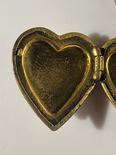 Antique WW2 1/20 10kt Gold Over Silver MOTHER Photo Locket. - Picture 11 of 15