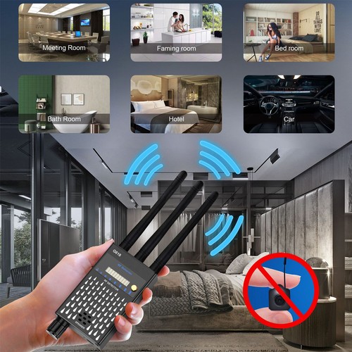 RF Detektor Bug WiFi Kamera Finder Abhörgerät GPS Wireless Signal Scanner G618 - Bild 7 von 12