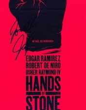 JONATHAN JAKUBOWICZ SIGNED 8X10 PHOTO HANDS OF STONE ROBERTO DURAN PROOF COA 