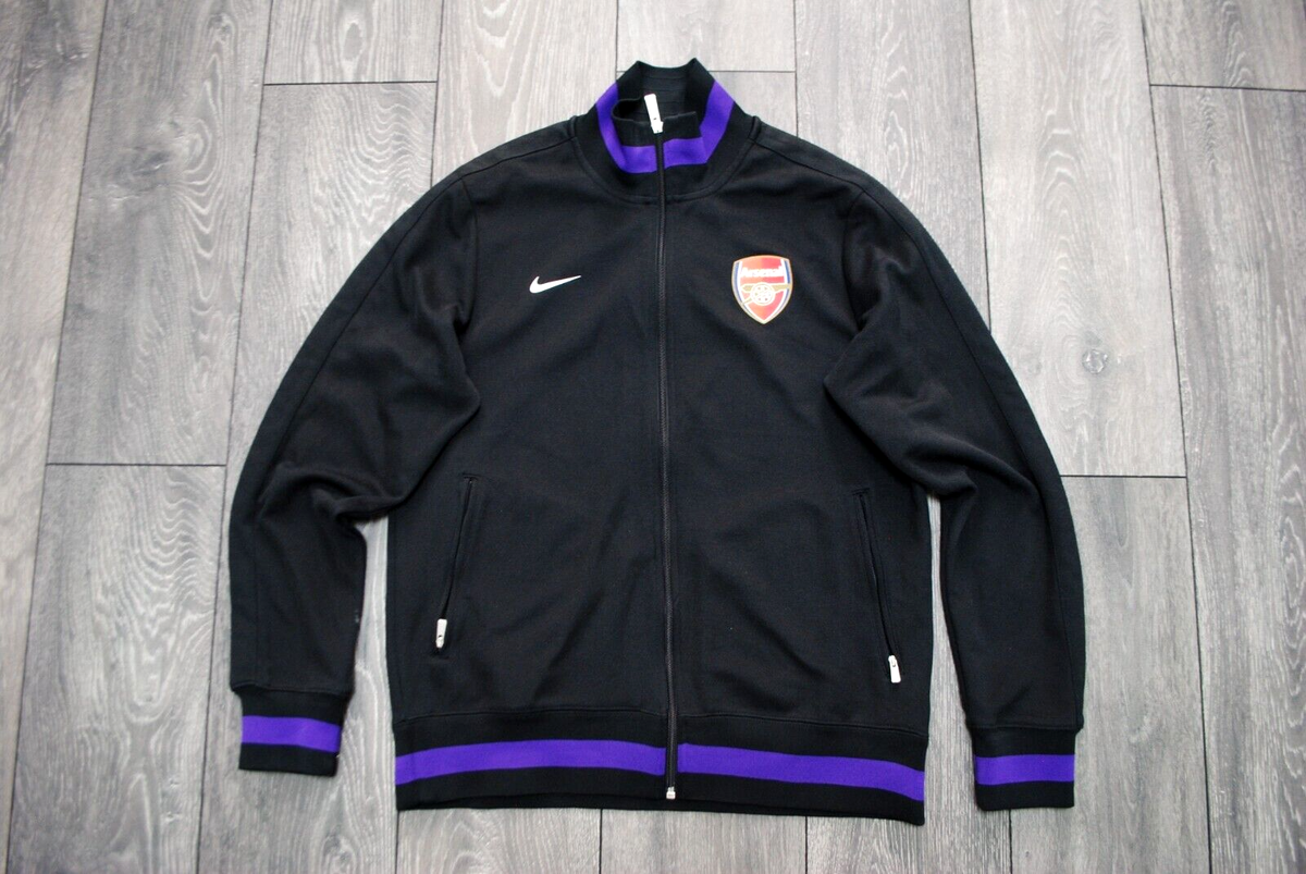 ARSENAL LONDON 2012 2013 N98 AWAY FOOTBALL SOCCER JACKET NIKE