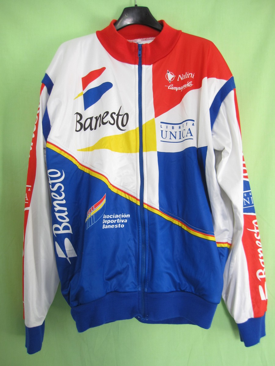 Veste Cycliste Thermique Hiver Nalini Campagnolo Banesto – Vintage – Taille 3/M