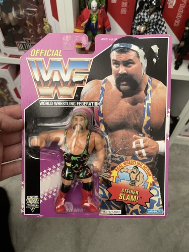 WWF Hasbro Rick Steiner MOC Wrestling Figure ...