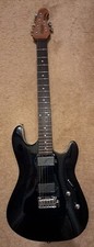 Sterling Music Man Sabre Guitar, Blue Burst, Fishman Fluence Pickups, Excellent!
