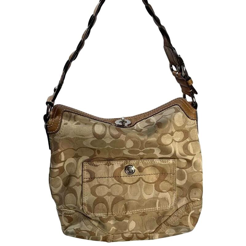 Coach Vintage Brown Canvas Handbags-image