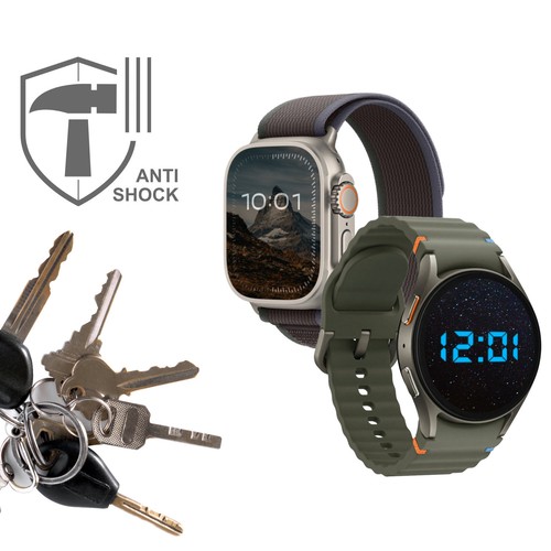 2x 3D Full Cover Schutzfolie für Ice-Watch ICE smart 1.0 1.85 Panzerfolie - Zdjęcie 3 z 6