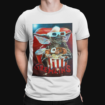 Gremlins T-Shirt - Retro - Film - TV - Movie -80s - Cool - Gift 