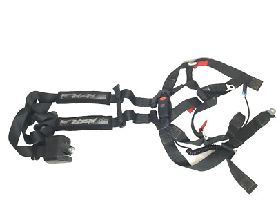 POLARIS RZR CLICK 6 UTV DRIVER Seat Belt 4 Point Click Harnesses Black RZR