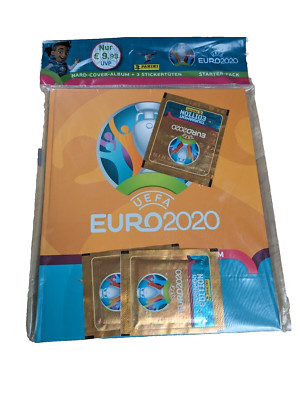 Panini Frauen EURO 2022 Starter-Set | Leeralbum + 4 Stickertüten | Sammelalbum Frauen EM Fußball