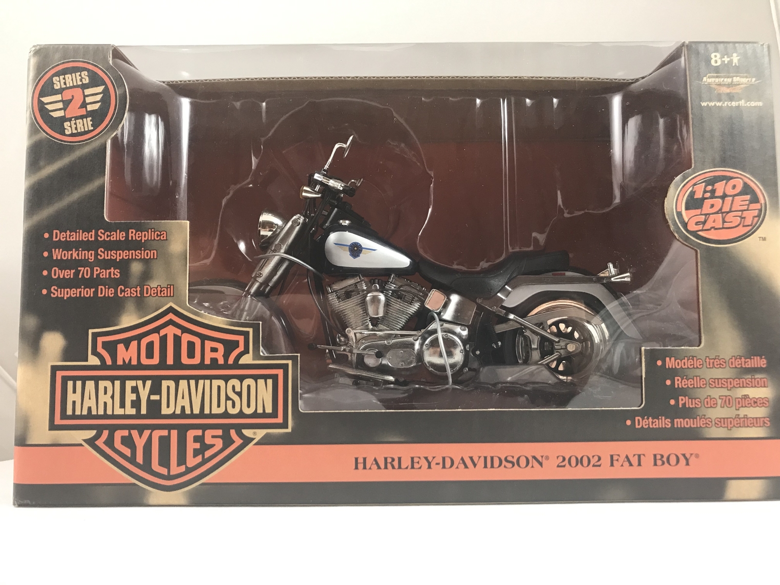 Ertl American Muscle 1 10 - Harley Davidson Fat Boy Ertl American Muscle 1 10 - Harley Davidson Fat Boy