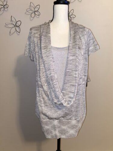 I.N.C - International Concepts - Sweater/Top (Beige/Metallic) Size XL - NWT - Picture 1 of 3