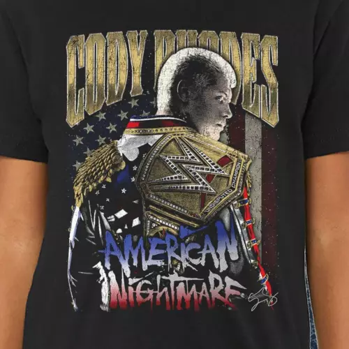 Youth Cody Rhodes Shirt, The American Nightmare Cody Rhodes T-Shirt, Wrestling - Picture 1 of 3