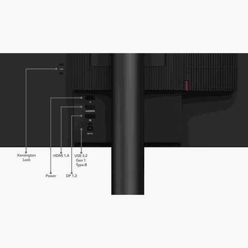 Lenovo ThinkCentre Tiny-in-One 24" Multi-Touch Gen 5 Webcam Monitor 12NBGAR1US - Picture 7 of 7