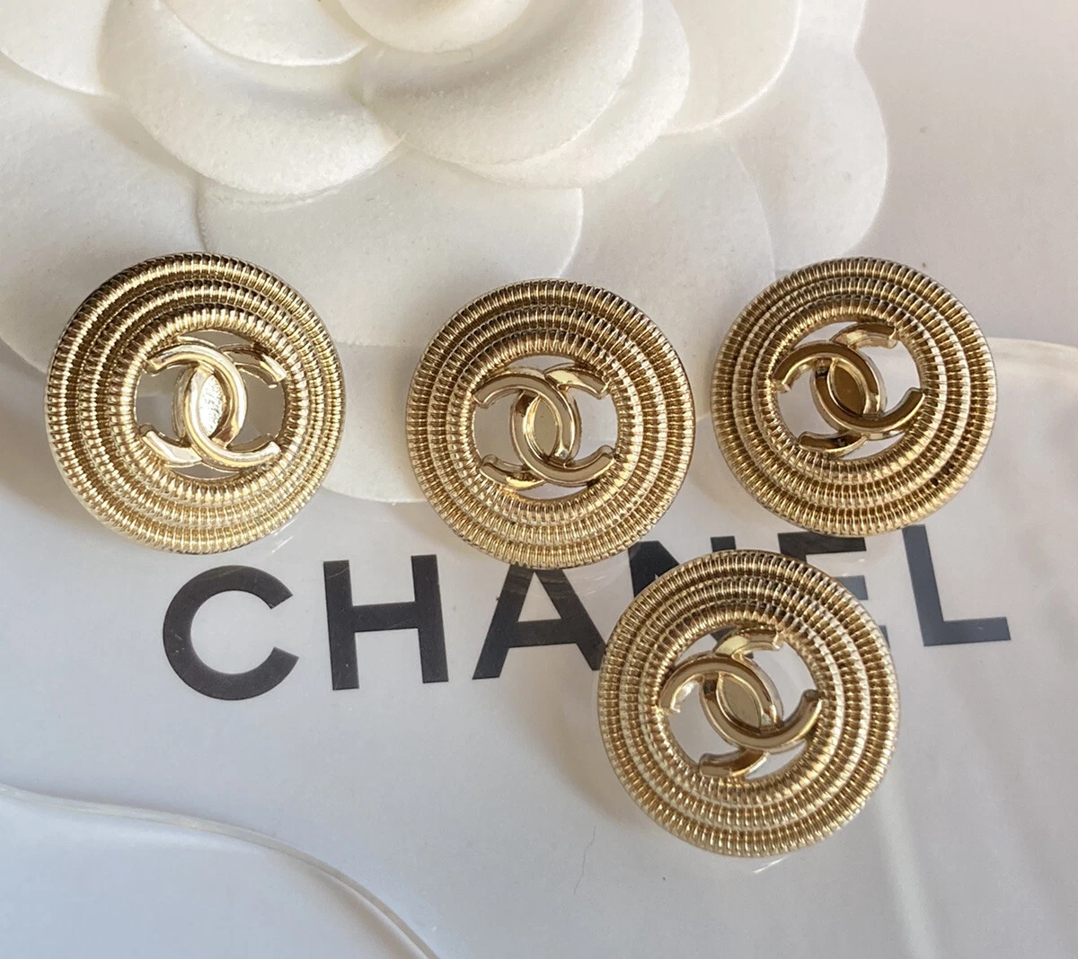 Authentic Chanel Buttons 