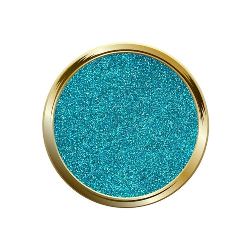 Créaongles Glitter Paillettes Per Unghie Verde Turchese Rif B037 - Foto 5 di 5