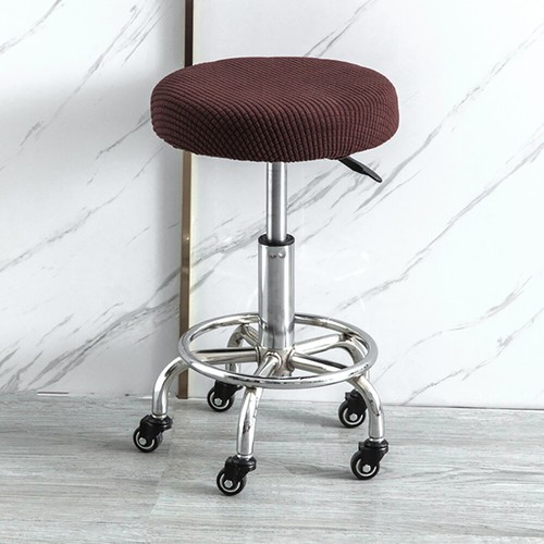 Seat Chair Slipcover Thick Round Chair Cover Bar Stool Cover Elastic Washable  - - Bild 14 von 32