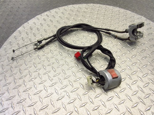 1988 88 Honda VT800 Shadow 800 OEM Right Handlebar Switch Cables Lot - Picture 4 of 12