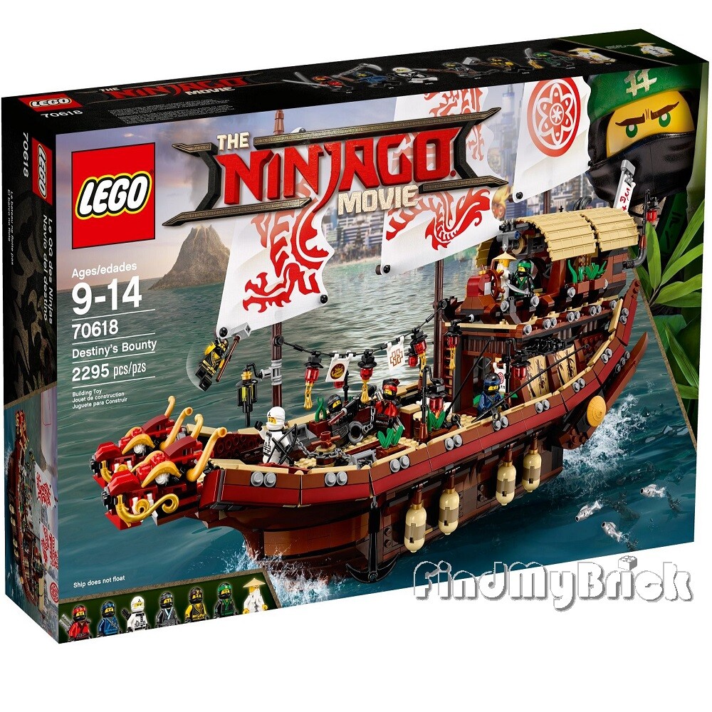 NEW - The LEGO Ninjago Movie 70618 Destiny's Bounty - Factory