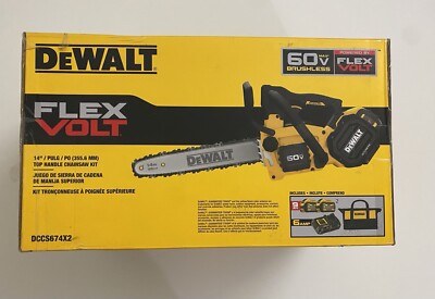 NEW DEWALT DCCS674X2 60V MAX Top Handle 14
