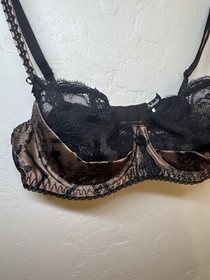 AUBADE LACE BRA 32C PARISIAN FRENCH LINGERIE PRACTICALLY NEW