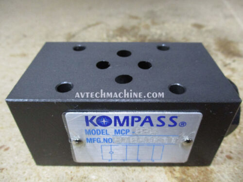 MCP-02A Kompass Hydraulic Modular Check Valve - Afbeelding 1 van 3