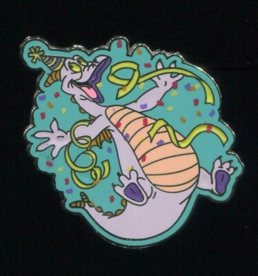 OLD HTF Walt Disney World pin WDW 35th Anniversary Starter Pin Figment Confetti