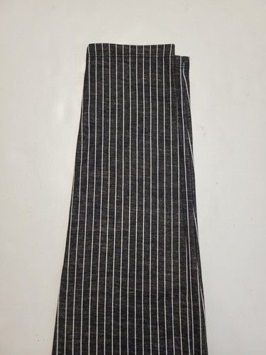ICHI Women's Leggings Black White Striped Pant Size SMALL Stretch Poly Viscose - 第 4/7 張圖片